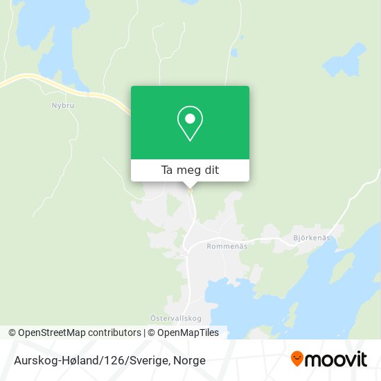 Aurskog-Høland/126/Sverige kart