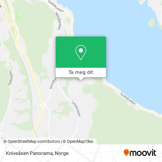 Kniveåsen Panorama kart