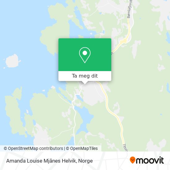Amanda Louise Mjånes Helvik kart