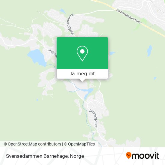 Svensedammen Barnehage kart