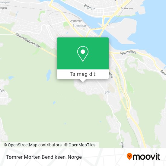Tømrer Morten Bendiksen kart