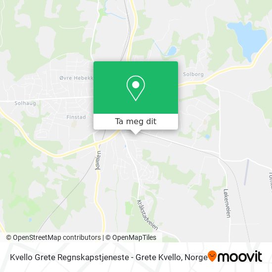 Kvello Grete Regnskapstjeneste - Grete Kvello kart