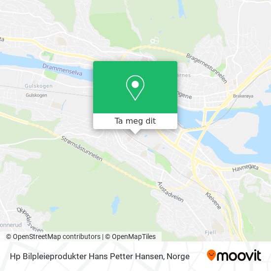 Hp Bilpleieprodukter Hans Petter Hansen kart