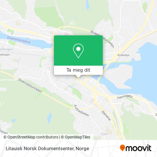Litauisk Norsk Dokumentsenter kart