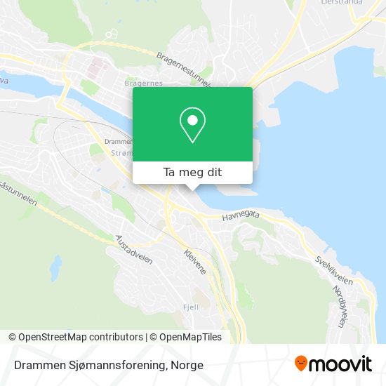 Drammen Sjømannsforening kart