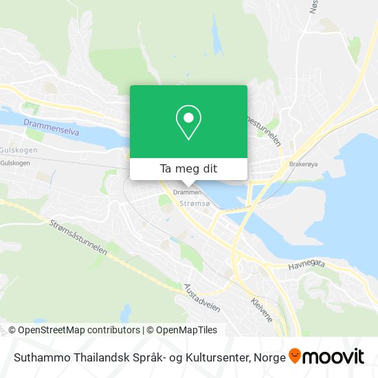 Suthammo Thailandsk Språk- og Kultursenter kart