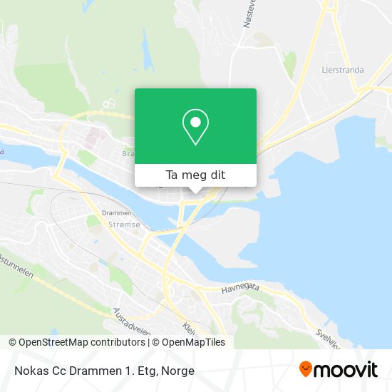 Nokas Cc Drammen 1. Etg kart