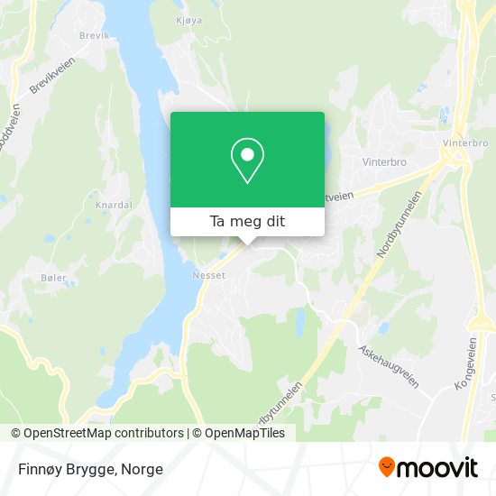 Finnøy Brygge kart