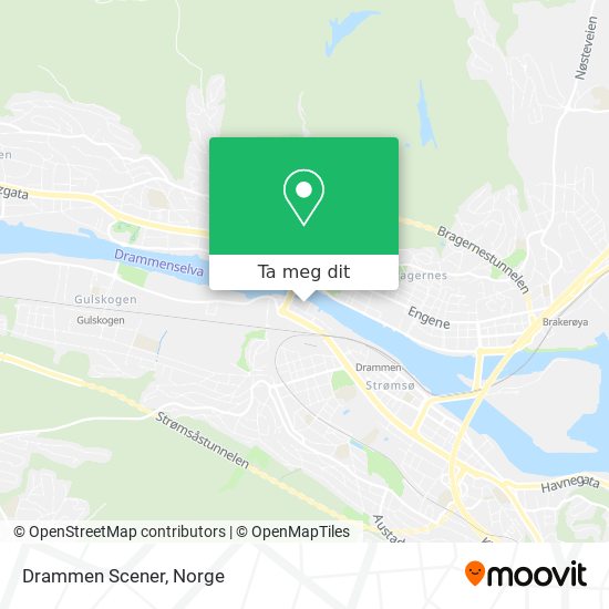 Drammen Scener kart
