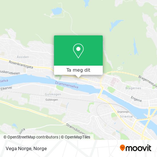 Vega Norge kart