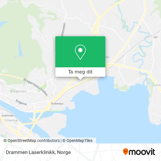 Drammen Laserklinikk kart