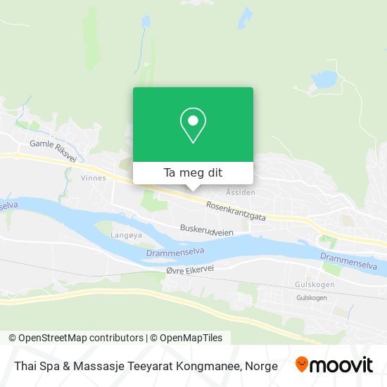 Thai Spa & Massasje Teeyarat Kongmanee kart