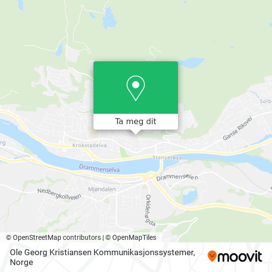 Ole Georg Kristiansen Kommunikasjonssystemer kart