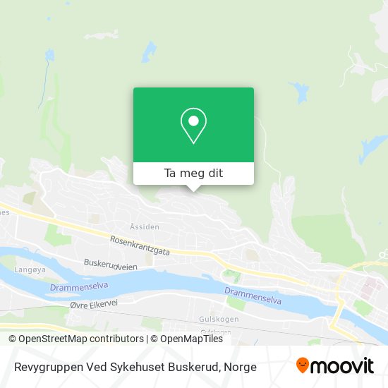 Revygruppen Ved Sykehuset Buskerud kart