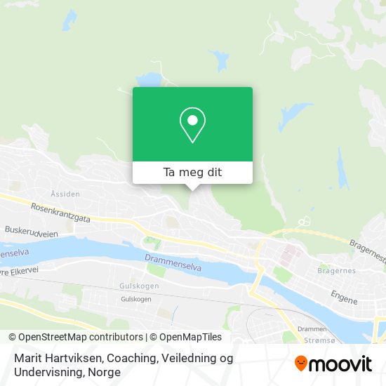Marit Hartviksen, Coaching, Veiledning og Undervisning kart