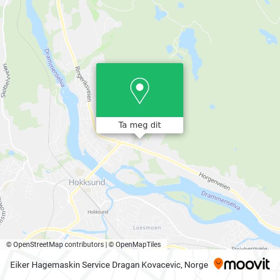 Eiker Hagemaskin Service Dragan Kovacevic kart