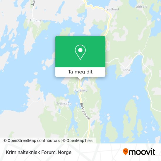 Kriminalteknisk Forum kart