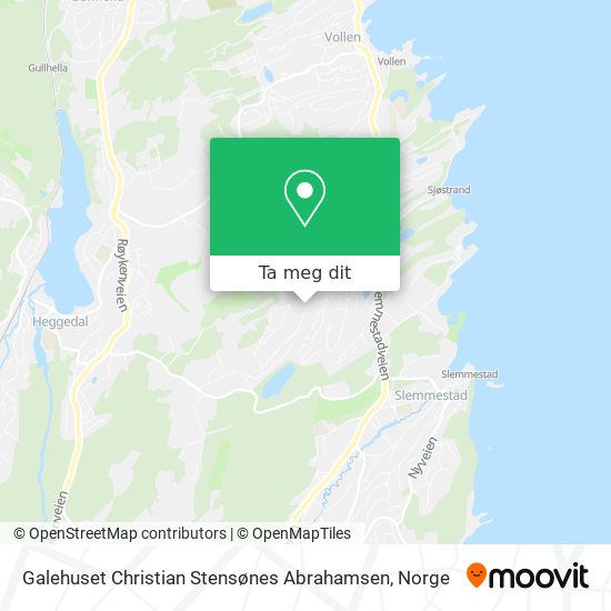 Galehuset Christian Stensønes Abrahamsen kart