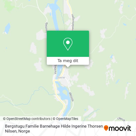 Bergstugu Familie Barnehage Hilde Ingerine Thorsen Nilsen kart