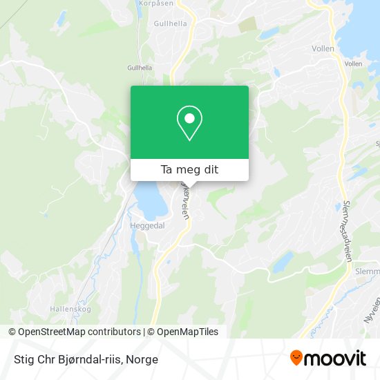 Stig Chr Bjørndal-riis kart