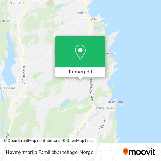 Høymyrmarka Familiebarnehage kart