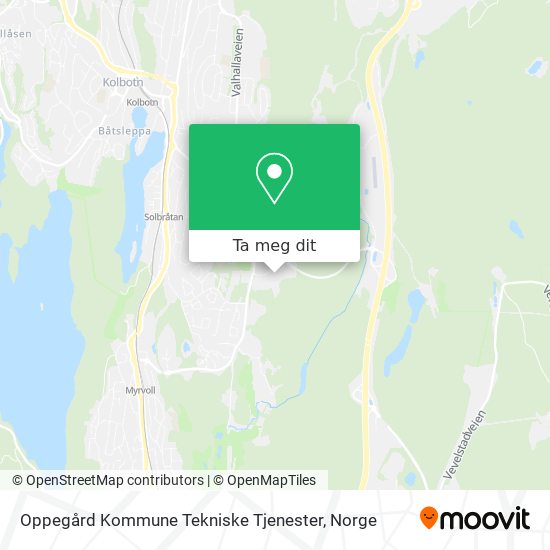 Oppegård Kommune Tekniske Tjenester kart