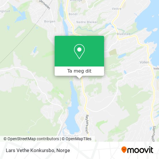 Lars Vethe Konkursbo kart