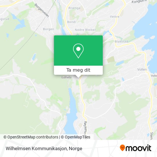 Wilhelmsen Kommunikasjon kart