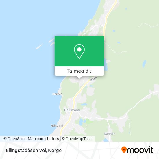 Ellingstadåsen Vel kart