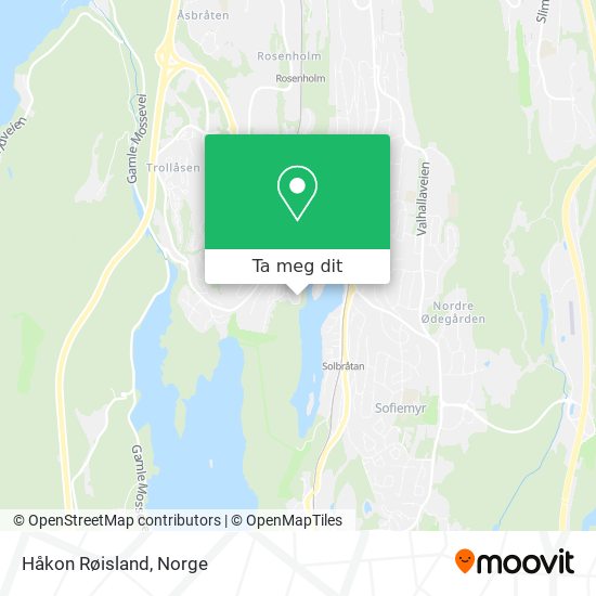 Håkon Røisland kart