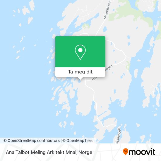 Ana Talbot Meling Arkitekt Mnal kart