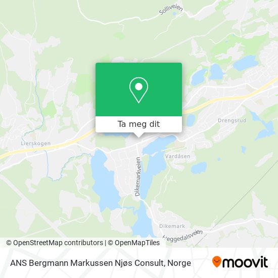 ANS Bergmann Markussen Njøs Consult kart