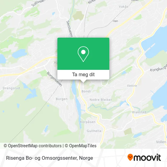 Risenga Bo- og Omsorgssenter kart