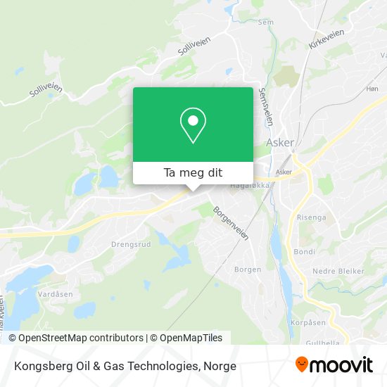 Kongsberg Oil & Gas Technologies kart