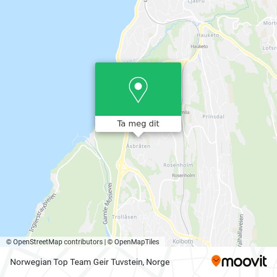 Norwegian Top Team Geir Tuvstein kart