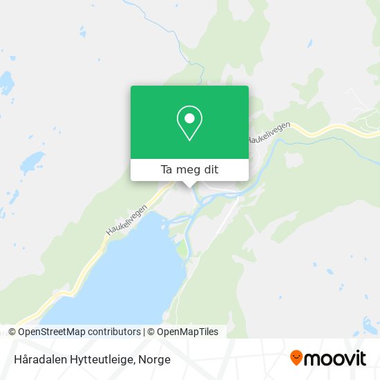 Håradalen Hytteutleige kart