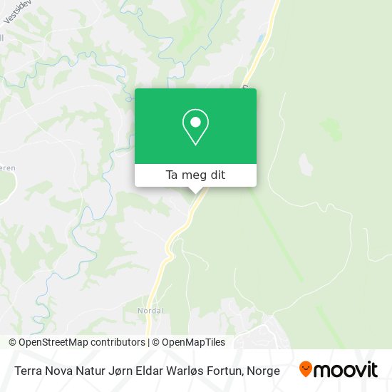 Terra Nova Natur Jørn Eldar Warløs Fortun kart