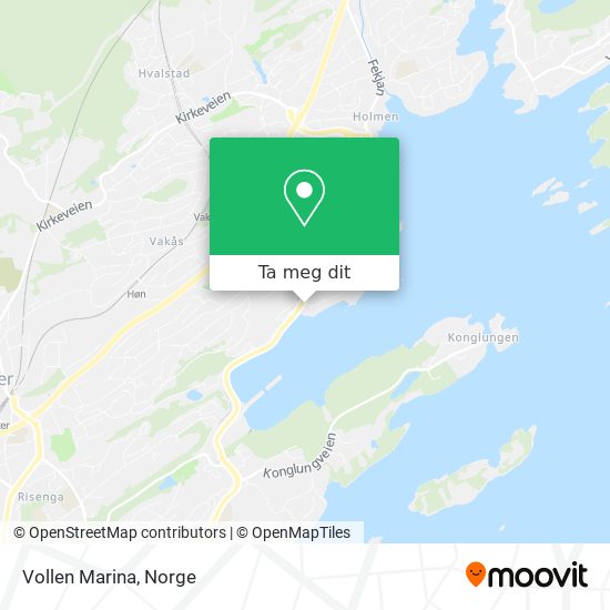 Vollen Marina kart