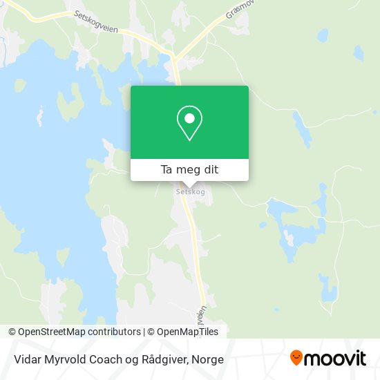 Vidar Myrvold Coach og Rådgiver kart