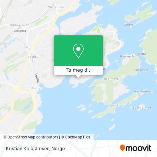 Kristian Kolbjørnsen kart