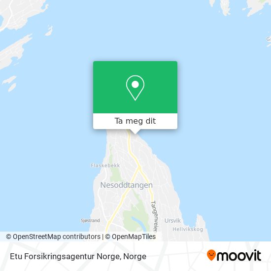 Etu Forsikringsagentur Norge kart