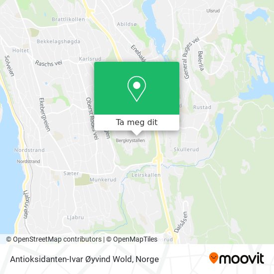 Antioksidanten-Ivar Øyvind Wold kart