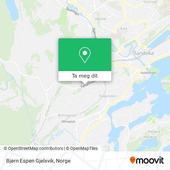 Bjørn Espen Gjelsvik kart