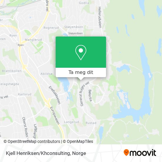 Kjell Henriksen/Khconsulting kart