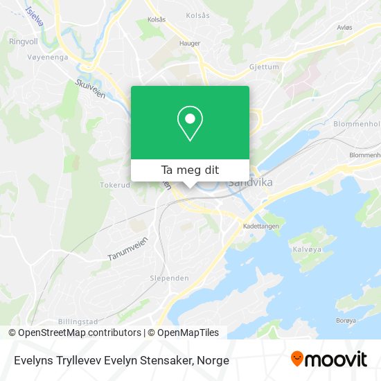 Evelyns Tryllevev Evelyn Stensaker kart