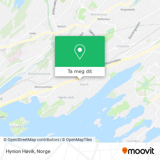 Hynion Høvik kart