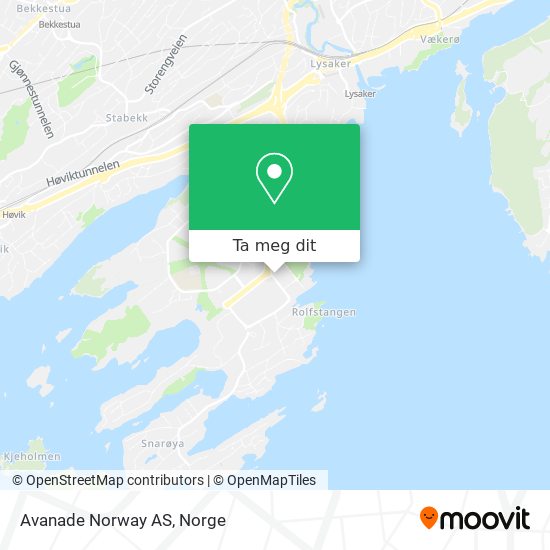 Avanade Norway AS kart