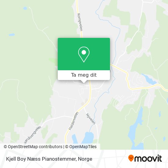 Kjell Boy Næss Pianostemmer kart