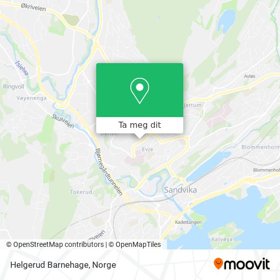 Helgerud Barnehage kart
