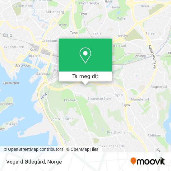 Vegard Ødegård kart